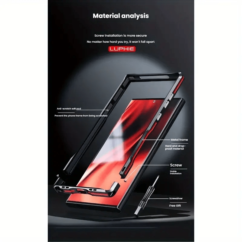 SteelCore Ultra – Aluminum Alloy Rugged Frame Case