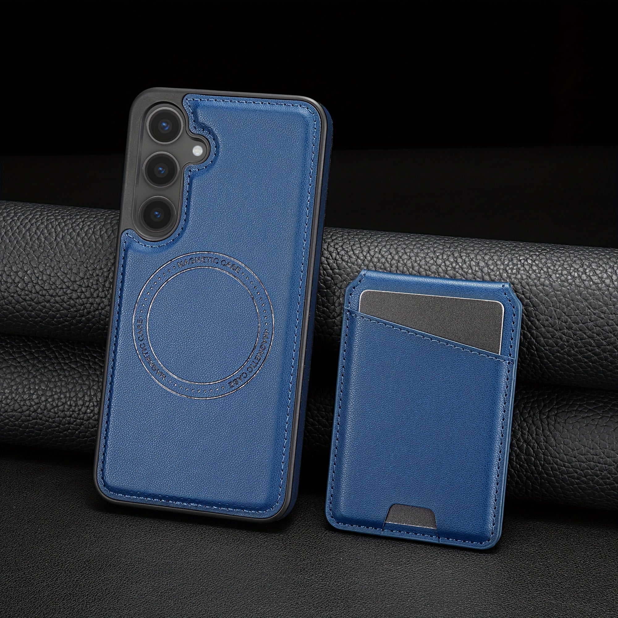 2-in-1 Magnetic Wallet Case with RFID Protection for Samsung Galaxy S Series