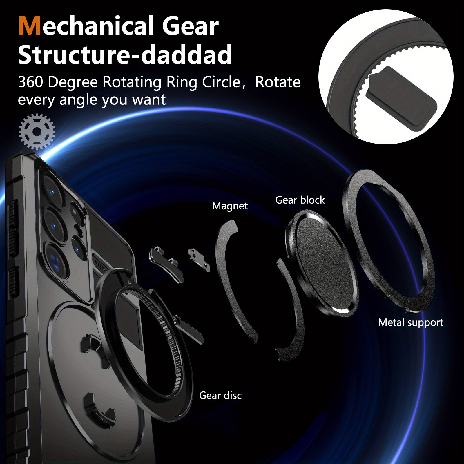 Mag360 Shield Pack – 3-in-1 Magnetic Case & Screen Protector Bundle