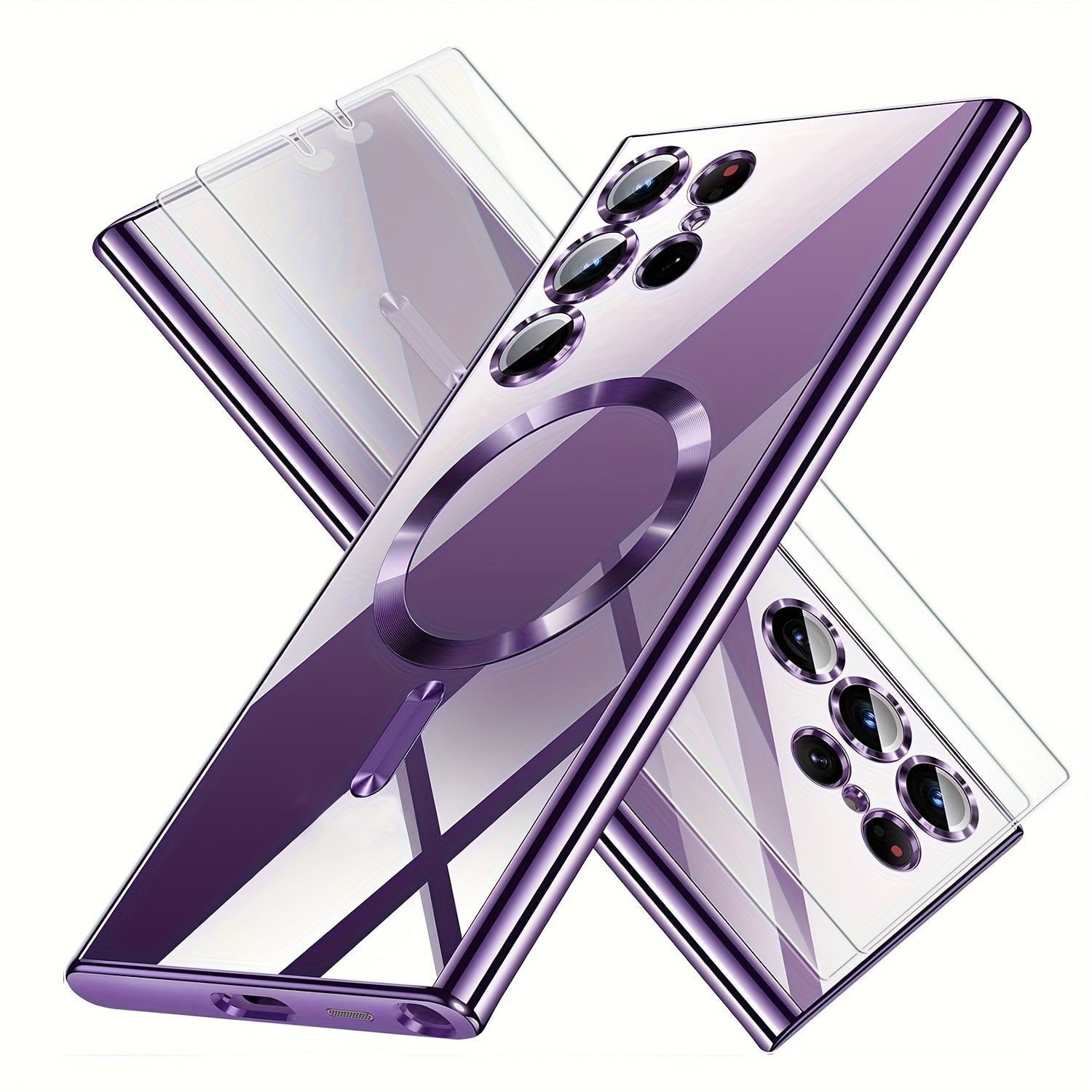 CrystalMag Transparent MagSafe Case for Galaxy S Series