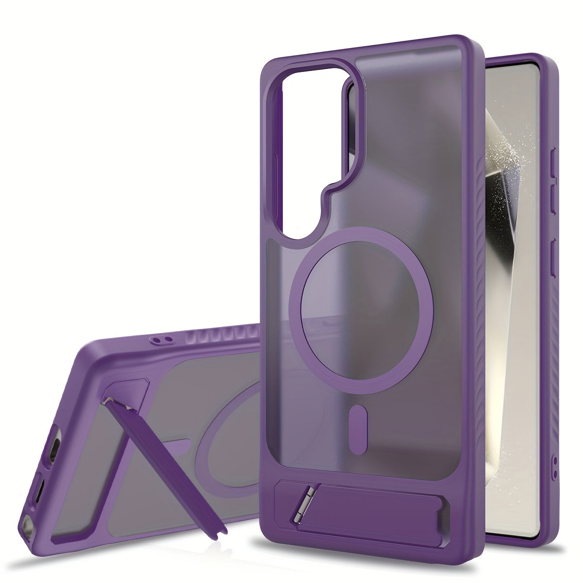 MagFold Shield – Invisible Magnetic Stand Case for Galaxy S Series