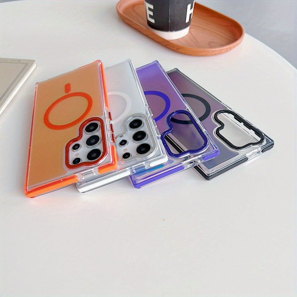 ColorShift Mag Armor – Stylish Magnetic Case for Galaxy S Series