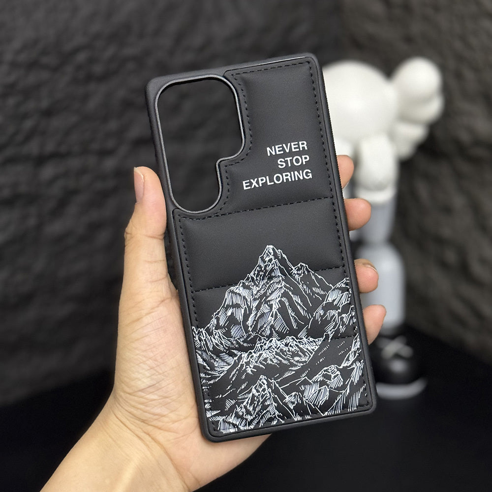 Samsung Galaxy S25 Stylish Puffer Case