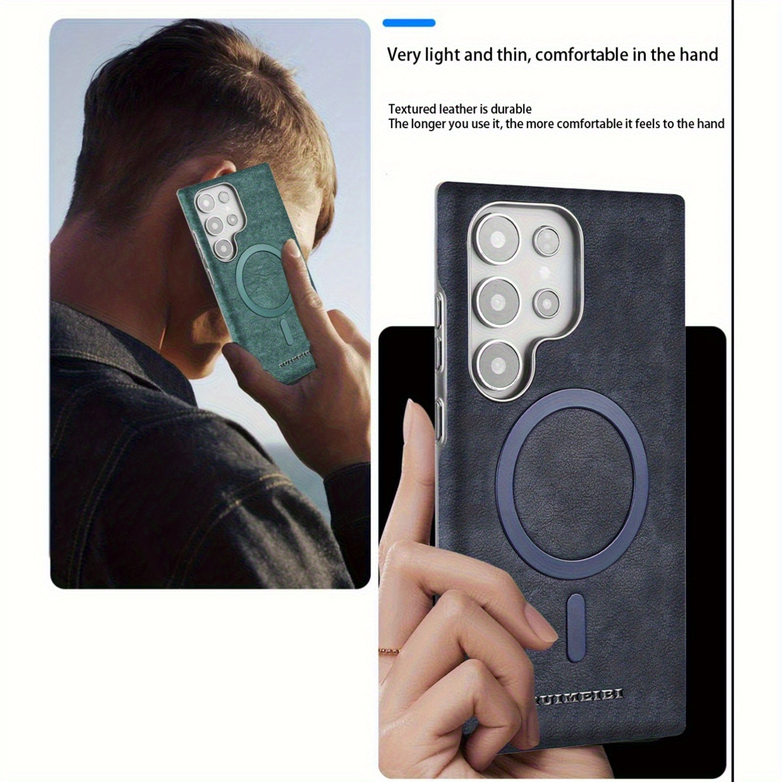 RetroMag Leather Case