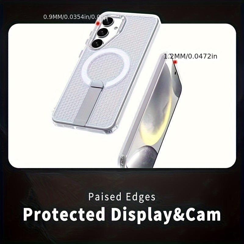 AirHex Shield – Honeycomb MagSafe Stand Case for Galaxy S Series