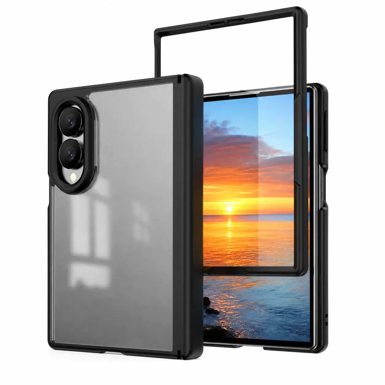 Slim Transparent ArmorGuard Full Cover Case for Samsung Galaxy Z Fold 8