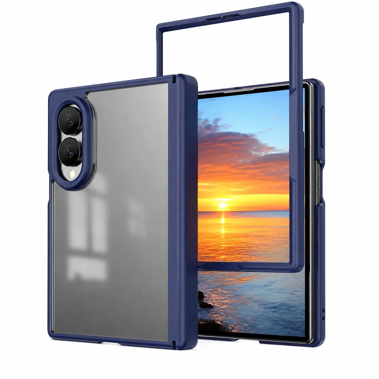 Slim Transparent ArmorGuard Full Cover Case for Samsung Galaxy Z Fold 8
