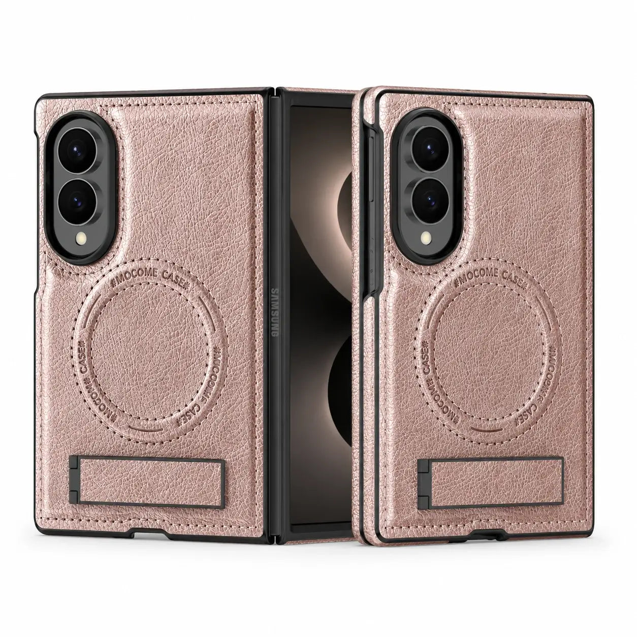 Magsafe Leather Kickstand Case For Galaxy Z Fold 8