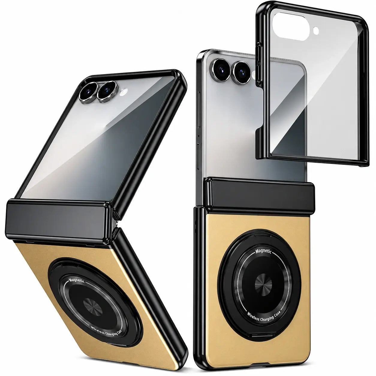 MagSafe Magnetic Ring Armor Case for Samsung Galaxy Z Flip 8