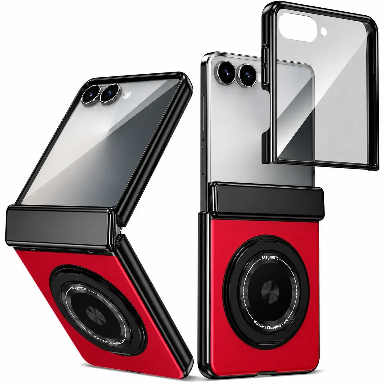 MagSafe Magnetic Ring Armor Case for Samsung Galaxy Z Flip 8
