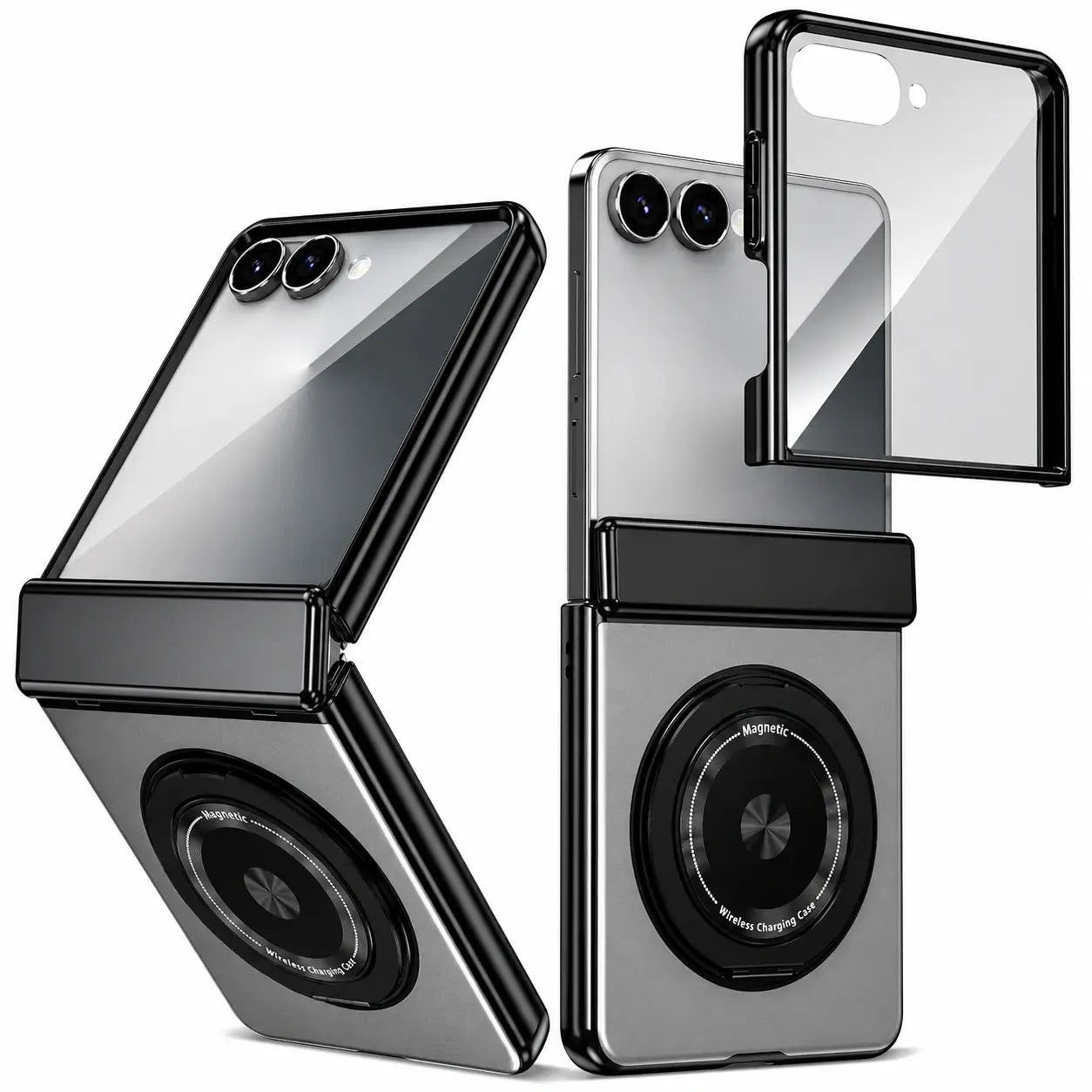 MagSafe Magnetic Ring Armor Case for Samsung Galaxy Z Flip 8