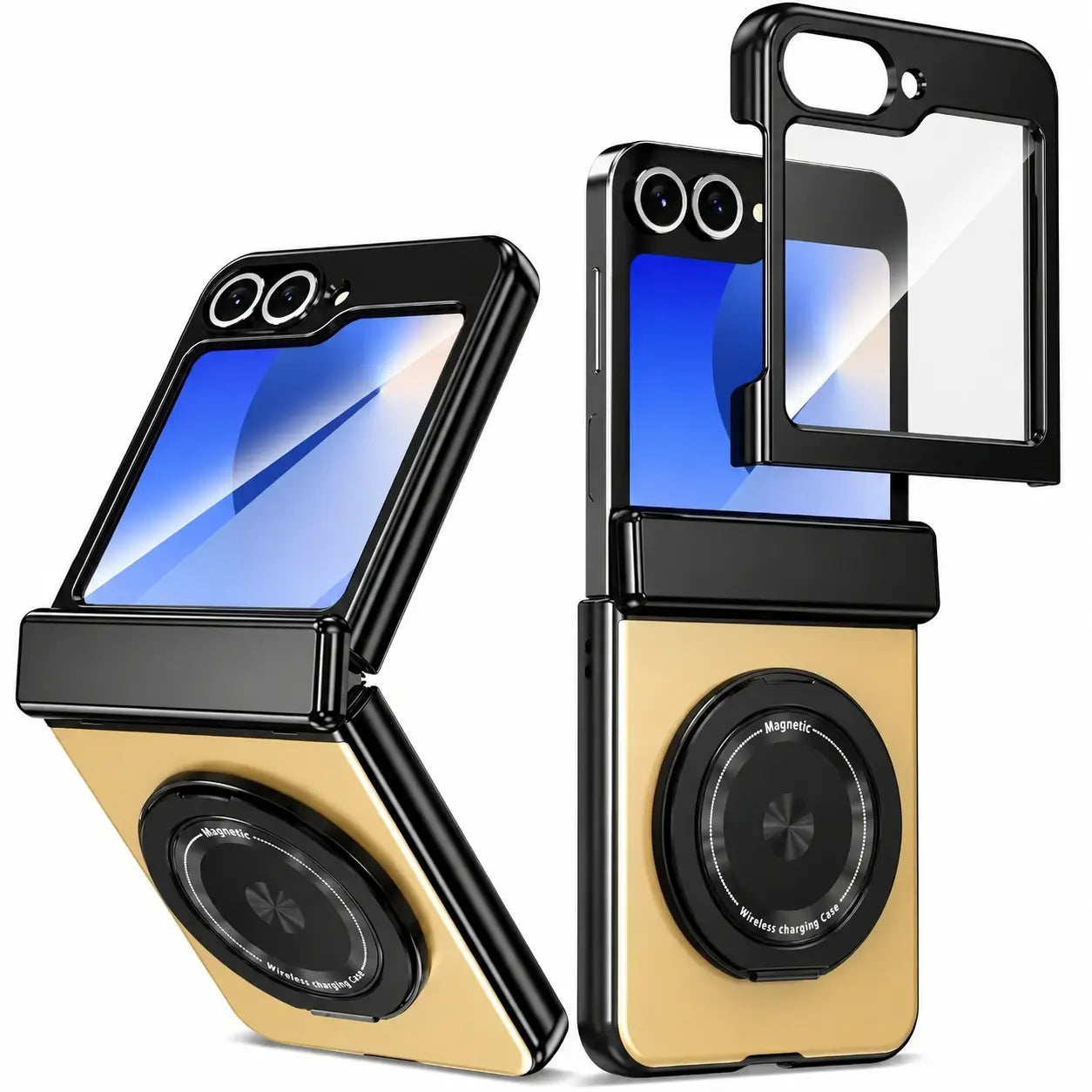 MagSafe Magnetic Ring Armor Case for Samsung Galaxy Z Flip 8