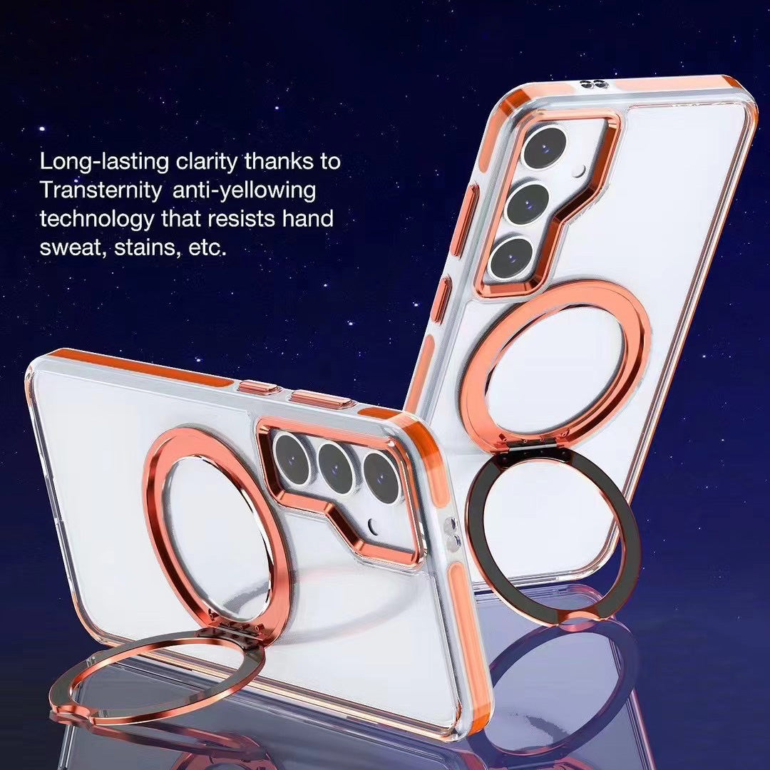 Metal Magsafe Bracket Anti-fall Protective Phone Case For Galaxy S Series