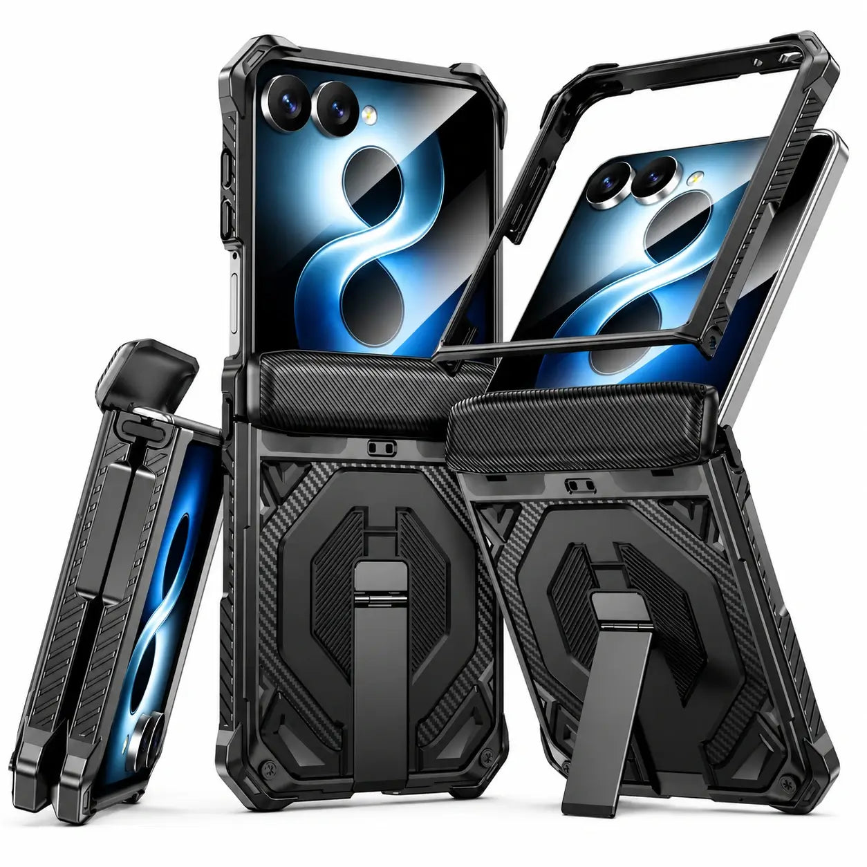 Samsung Galaxy Z Flip 8 Rugged Magsafe Kickstand Case