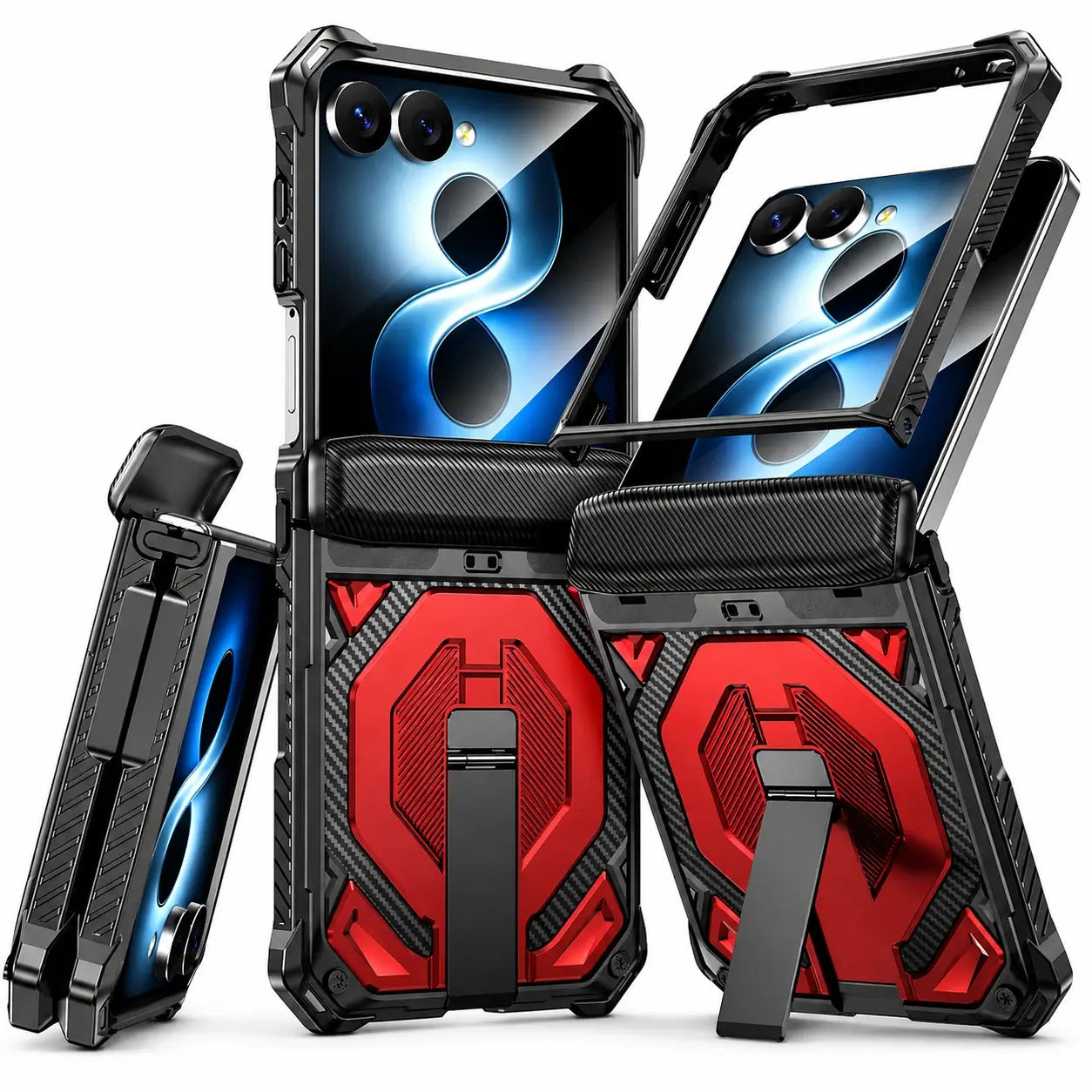 Samsung Galaxy Z Flip 8 Rugged Magsafe Kickstand Case