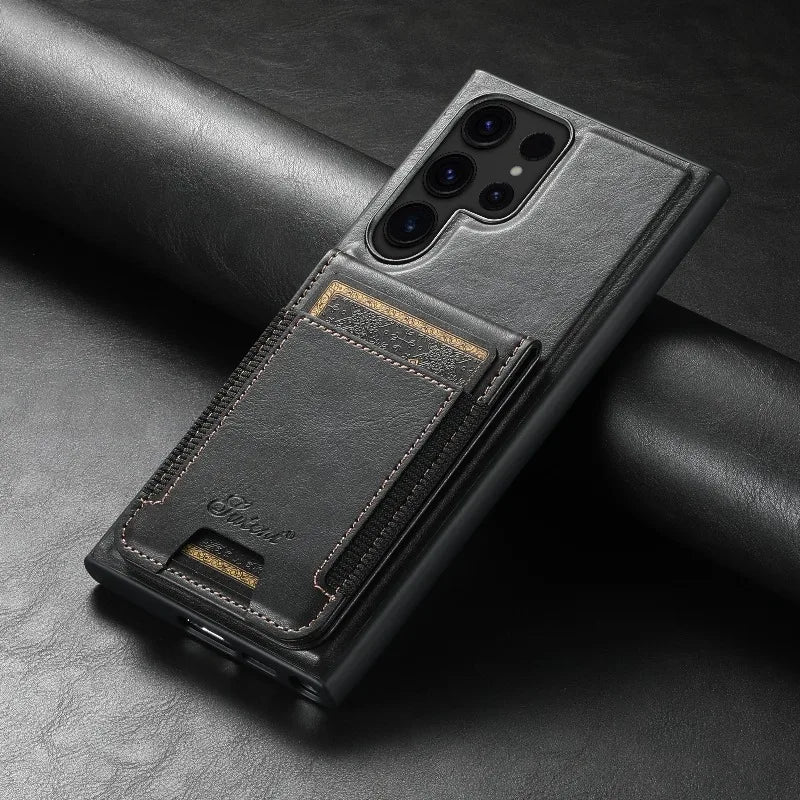 Samsung Galaxy S26 Ultra Magsafe Leather Wallet Case