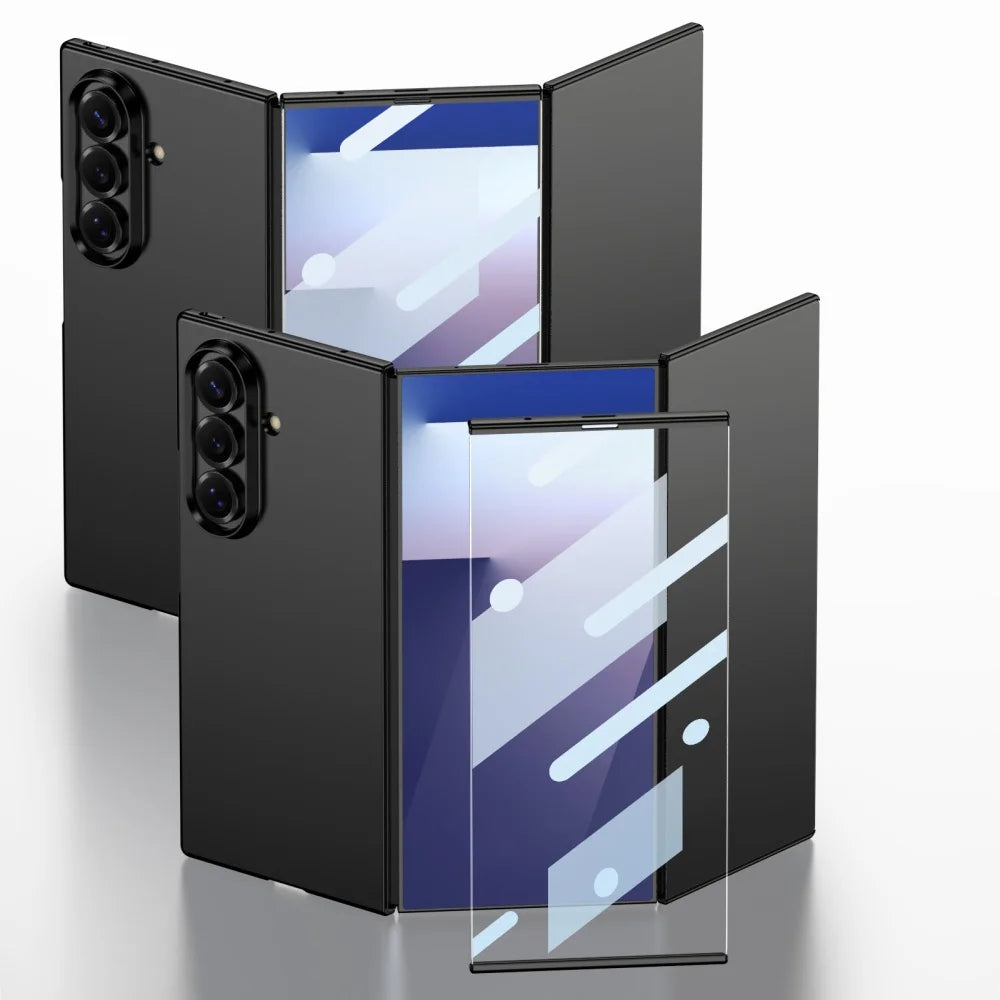 Samsung Galaxy Z TriFold Ultra-Thin Glass Case – Full Coverage Design