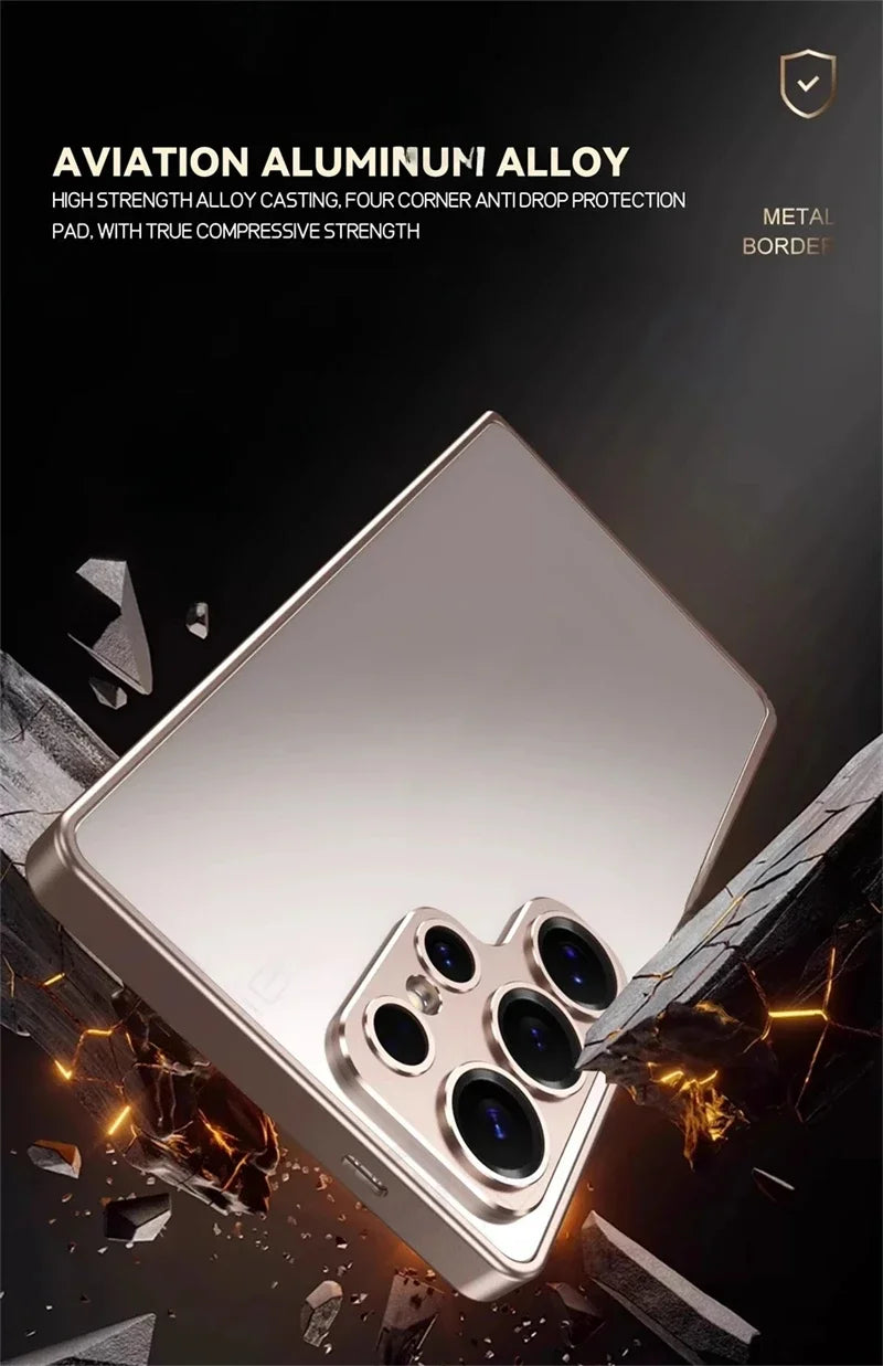 Aluminium Alloy Frame Bumper Case for Samsung Galaxy S Series