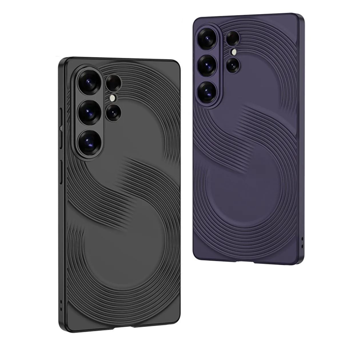 Samsung Galaxy S26 Ultra Fashion Armor Case – Matte Plastic Back Cover