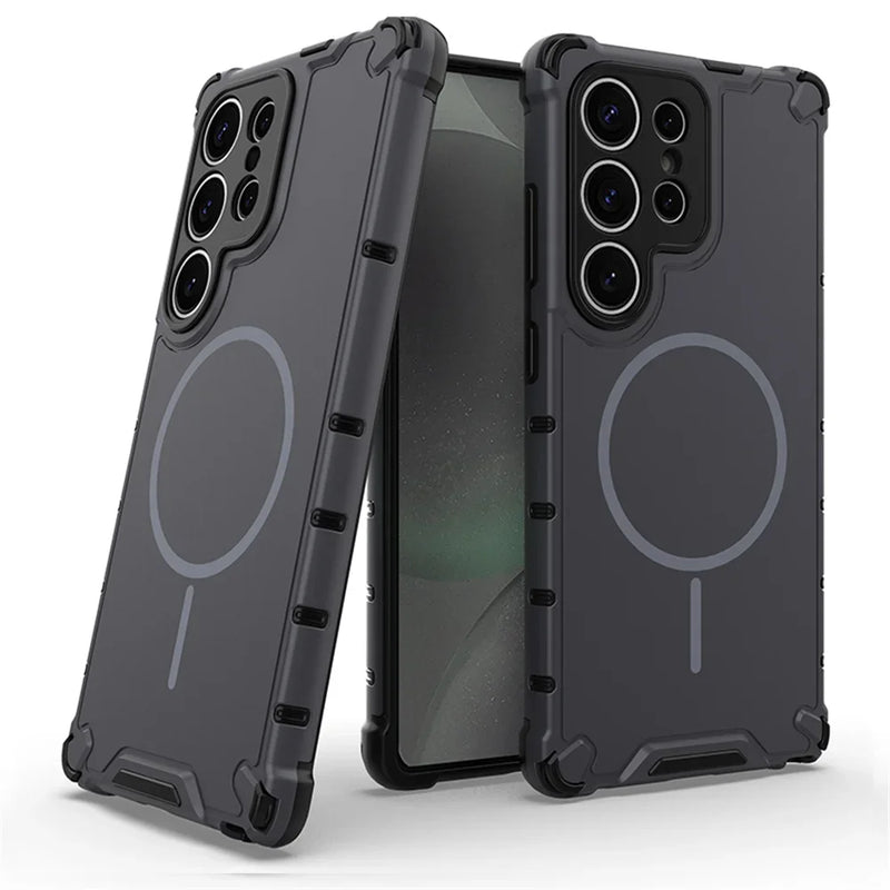 Samsung Galaxy S26 Plus MagSafe Armor Anti-Slip Bumper Cover