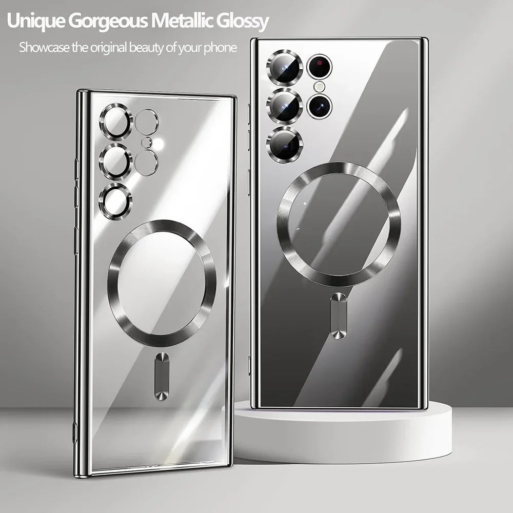 Samsung Galaxy S26 Ultra MagSafe Clear Silicone Case - Odin case