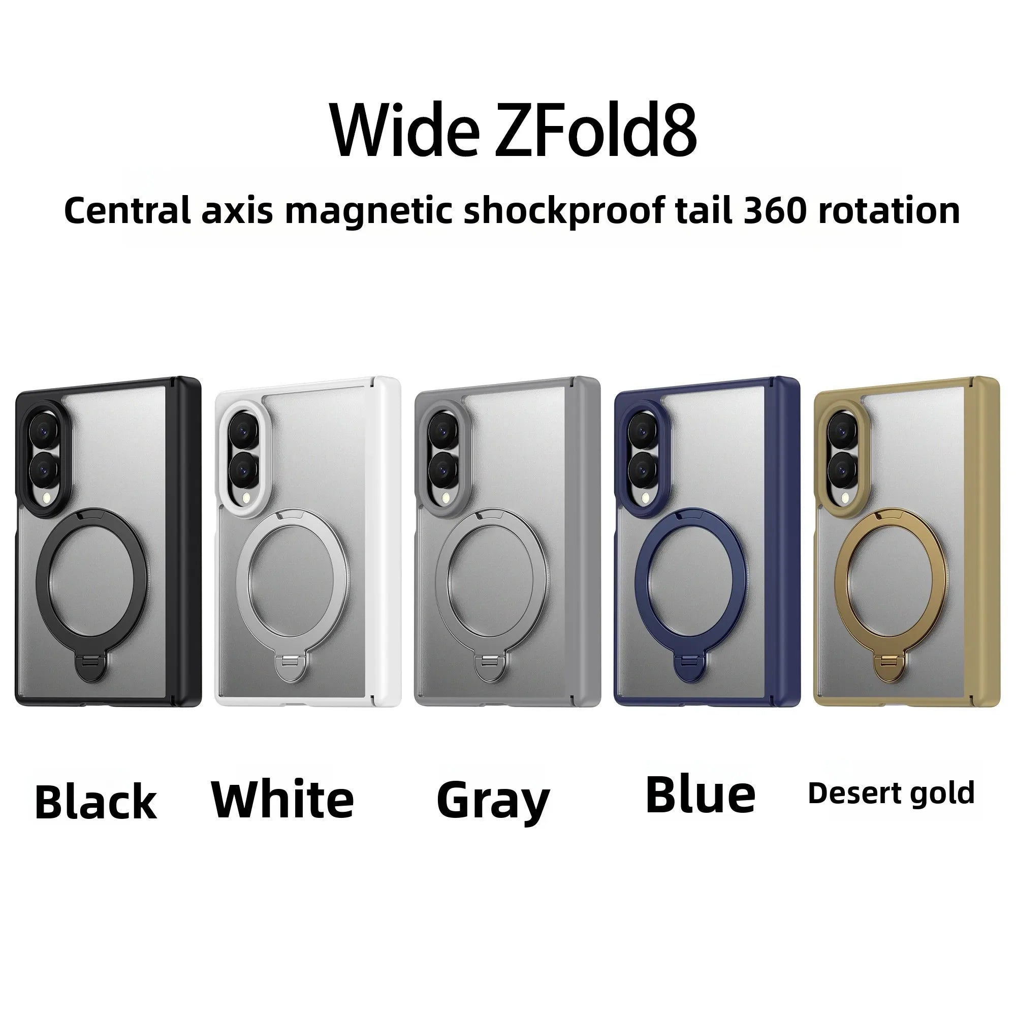 360° Ring Armor MagSafe Case for Samsung Galaxy Z Fold 8