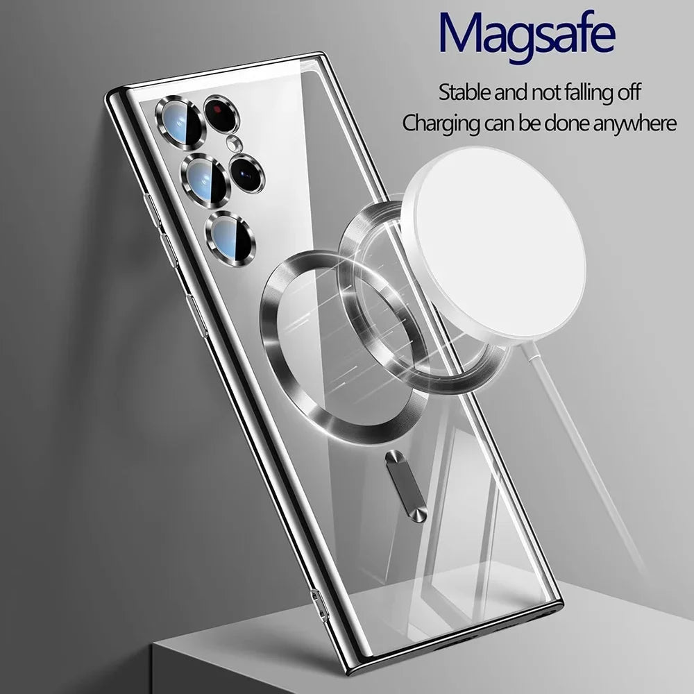 Samsung Galaxy S26 Ultra MagSafe Clear Silicone Case - Odin case