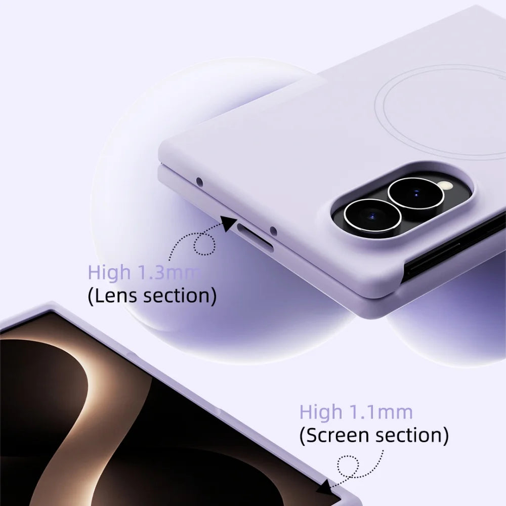 Slim Magsafe  Matte Case For Galaxy Z Fold 8