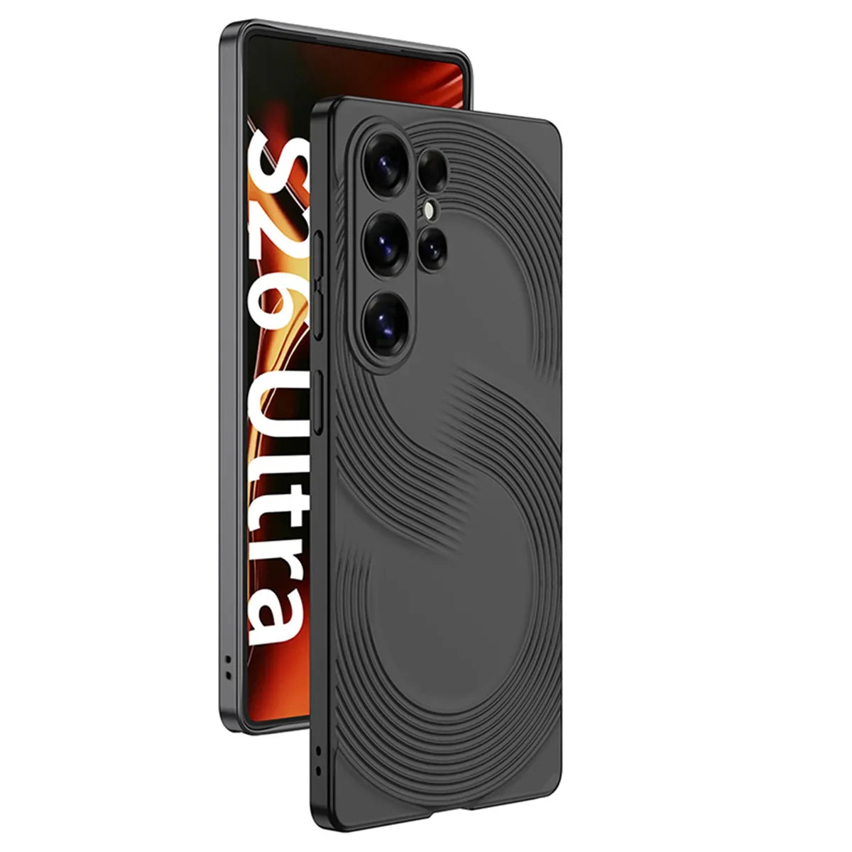 Samsung Galaxy S26 Ultra Fashion Armor Case – Matte Plastic Back Cover