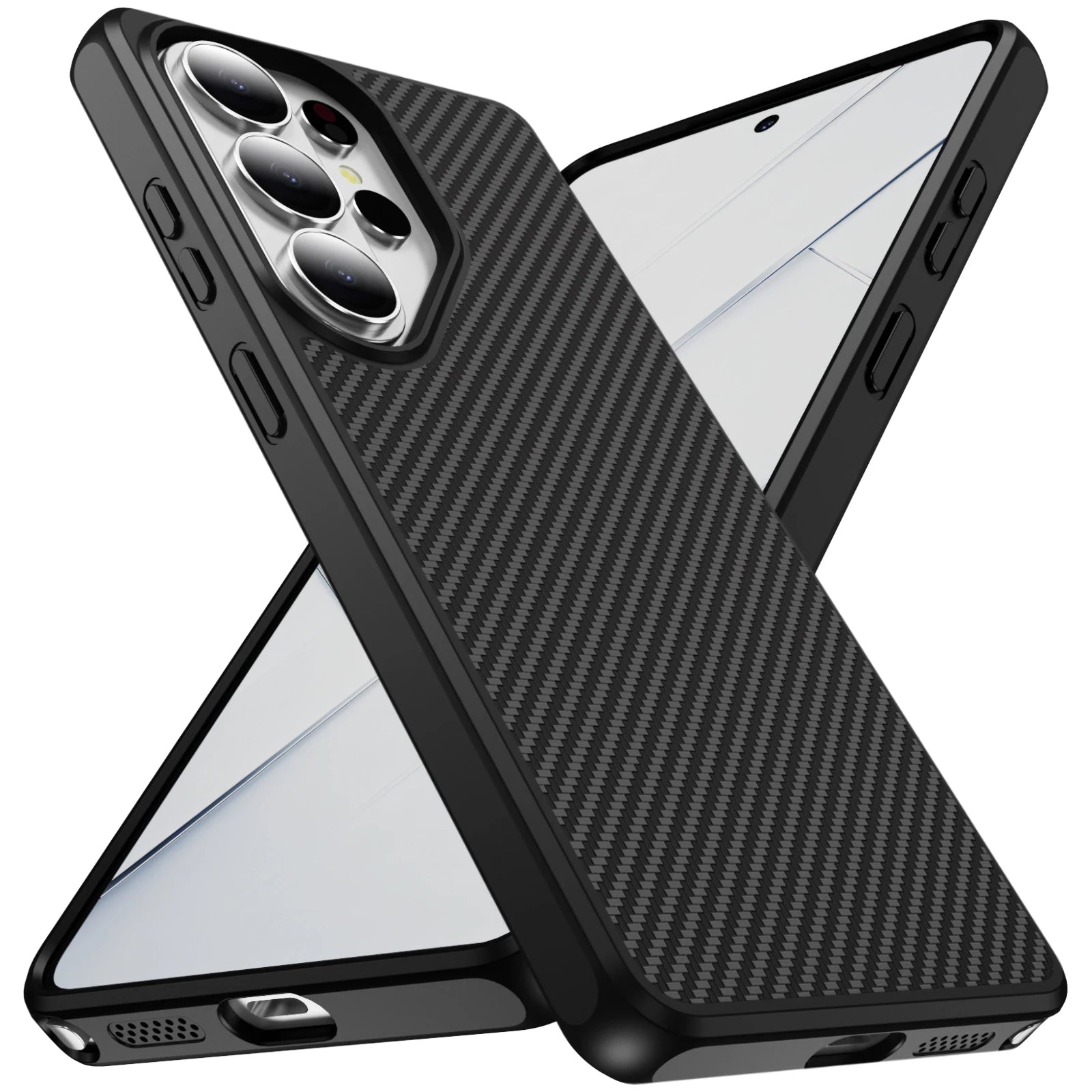 Samsung Galaxy S26 Ultra Carbon Fiber Case – Non-Slip Back Cover - Odin case