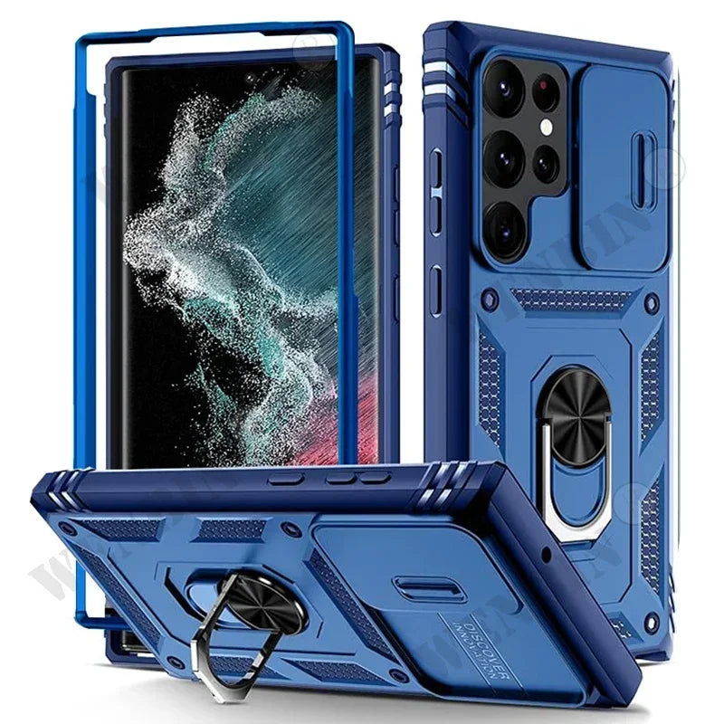Samsung Galaxy S26 Ultra Heavy Duty Case  360 Kickstand & Camera Guard |  Odin Case