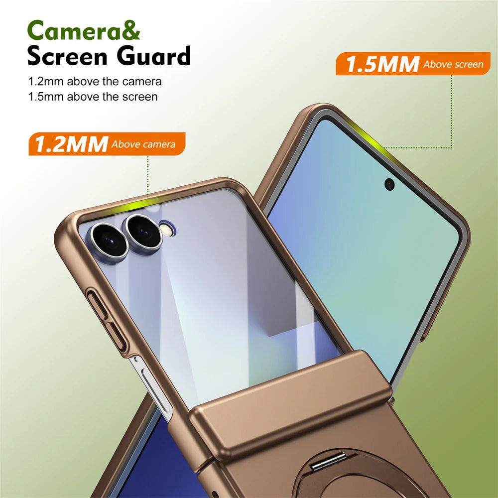 MagSafe Magnetic Armor Case with Screen Protection for Samsung Galaxy Z Flip 8