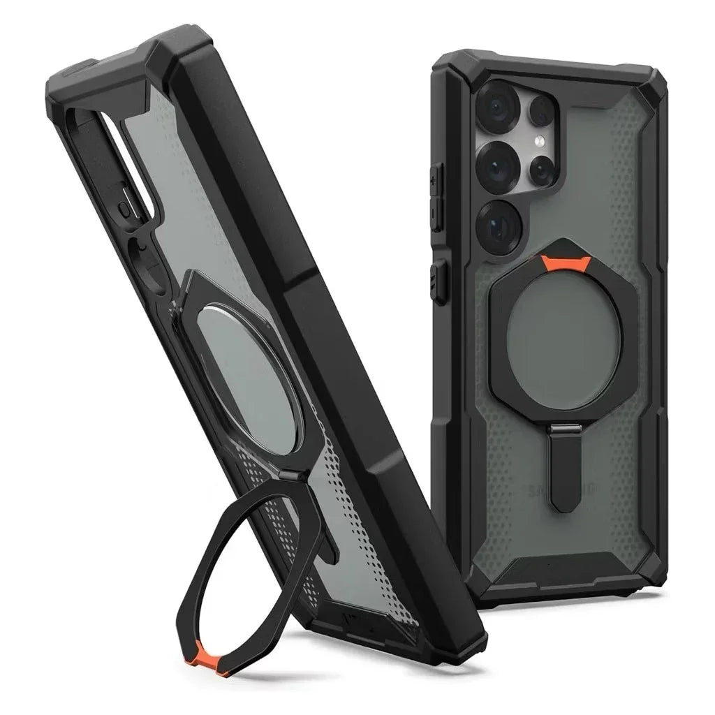 Plasma XTE Pro – MagSafe Rugged Armor Kickstand Case for Galaxy S Series