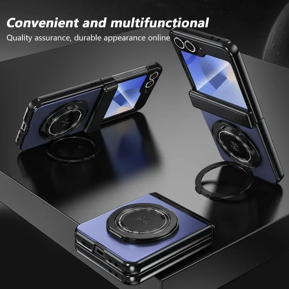 MagSafe Magnetic Ring Armor Case for Samsung Galaxy Z Flip 8
