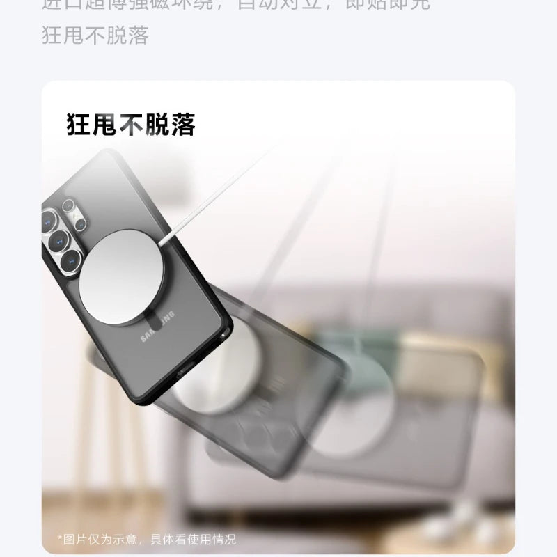 Samsung Galaxy S26 Ultra MagSafe Matte Case – Magnetic Wireless Charging - Odin case