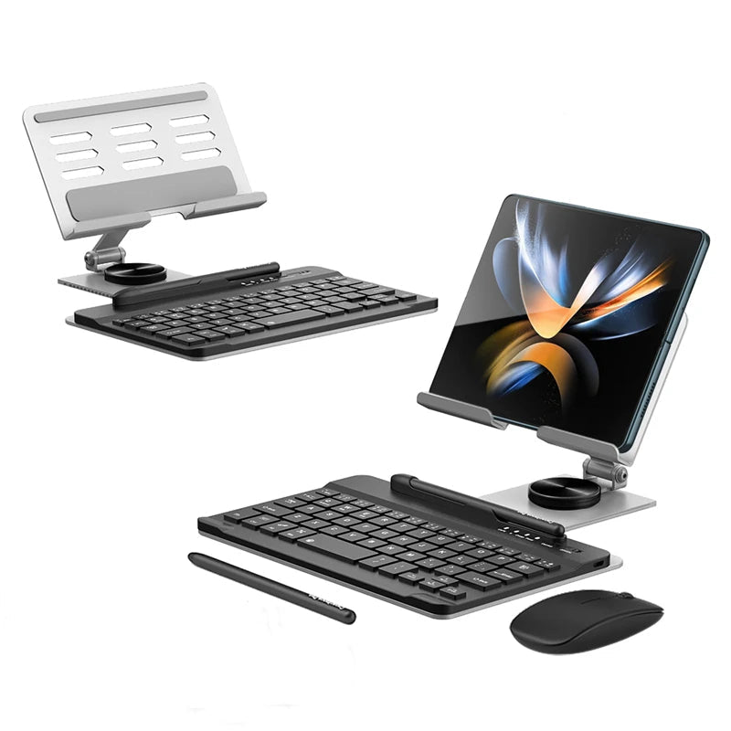 Samsung Galaxy Z TriFold and Z Fold Wireless Keyboard & Mouse Case Stand
