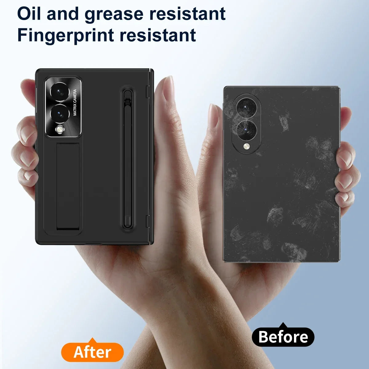 S Pen Holder Kickstand Case for Samsung Galaxy Z Fold 8