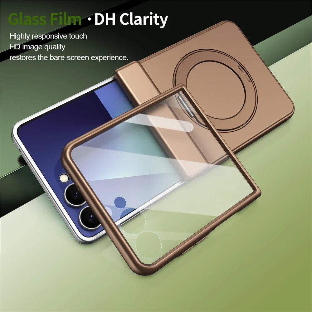MagSafe Magnetic Armor Case with Screen Protection for Samsung Galaxy Z Flip 8