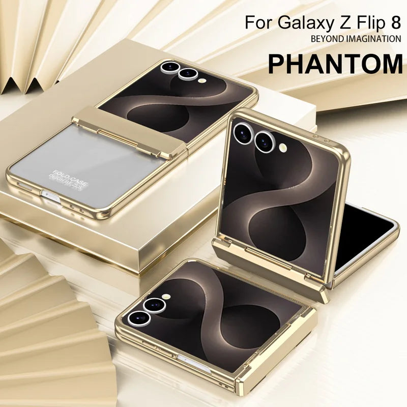 Transparent Guard Case with Screen Protection for Samsung Galaxy Z Flip 8