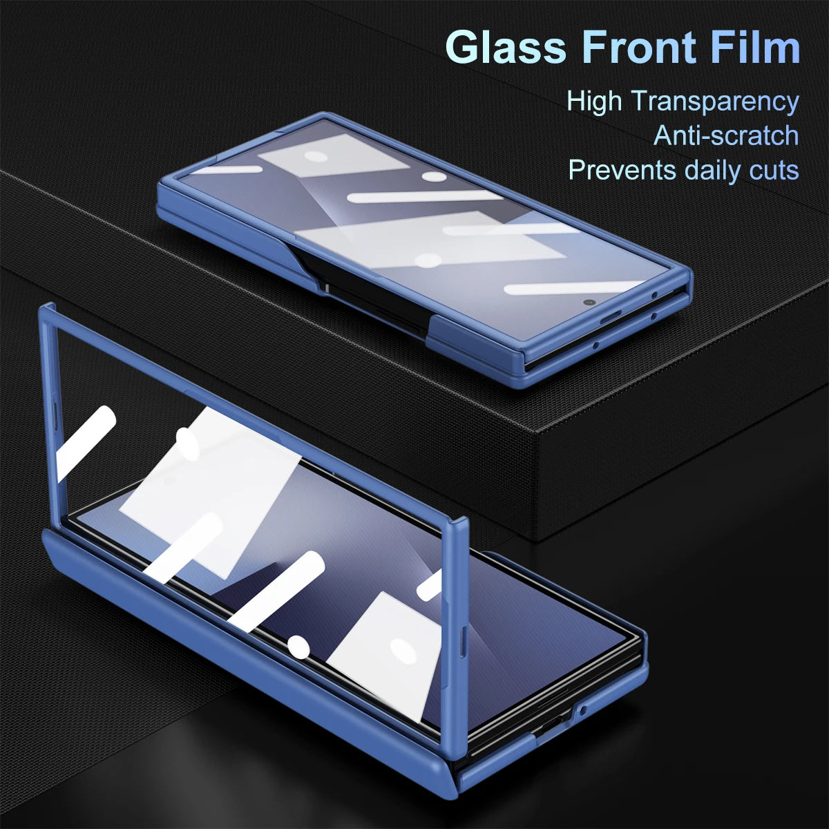 Samsung Galaxy Z TriFold Skin-Feel Case with Stand & Pen Slot