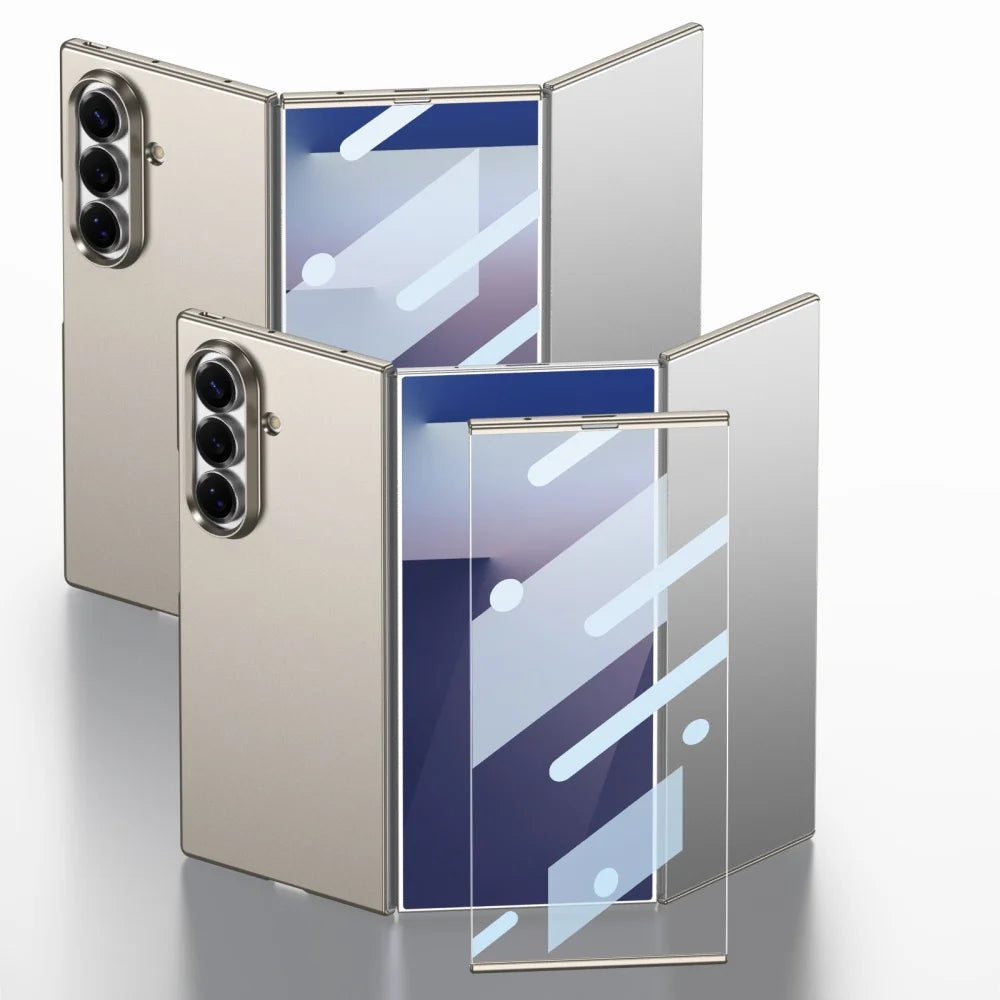 Samsung Galaxy Z TriFold Ultra-Thin Glass Case – Full Coverage Design