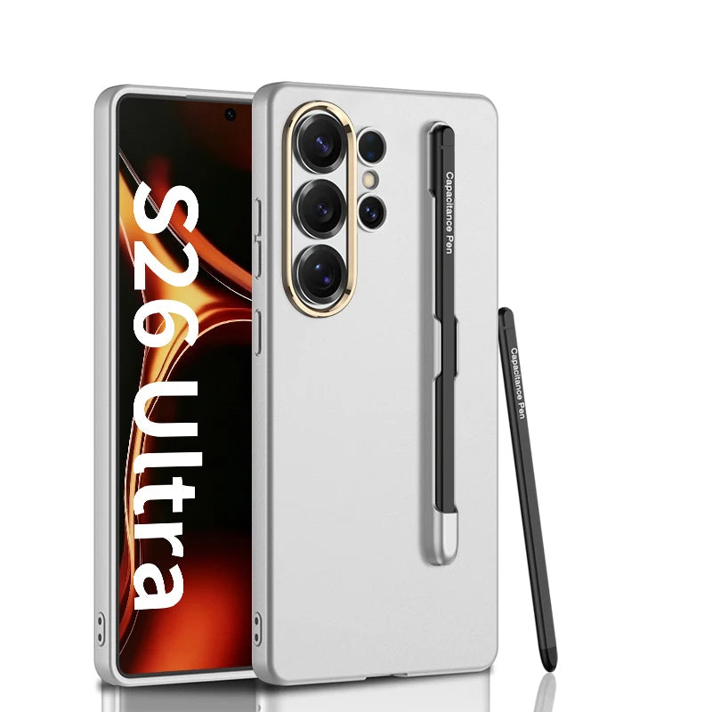 Samsung Galaxy S26 Ultra Pen Slot Case – Wireless Charging Back Cover