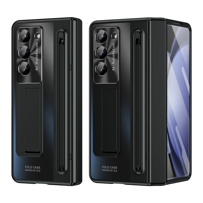 Hard Matte Case with S Pen Holder for Z Fold Series