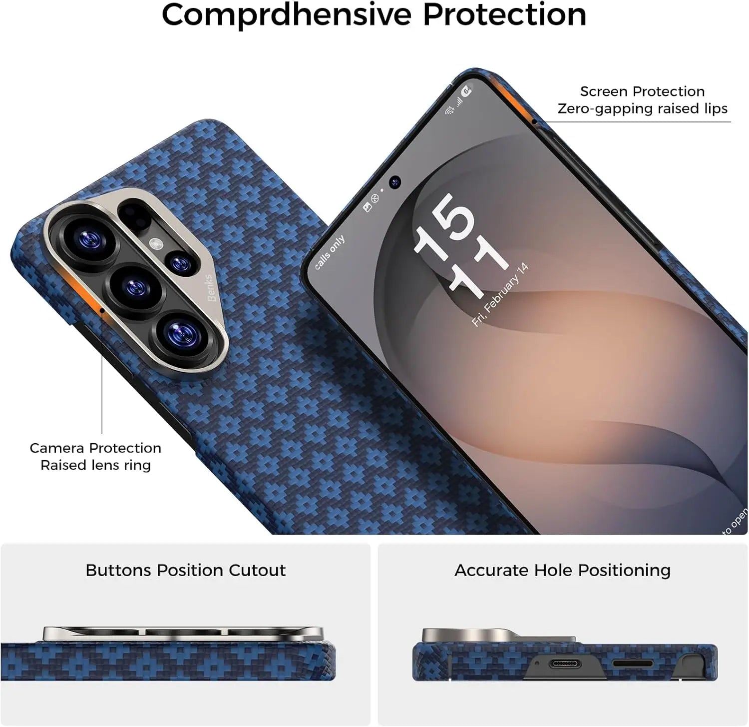 Samsung Galaxy S26 Ultra Aramid Fiber MagSafe Case