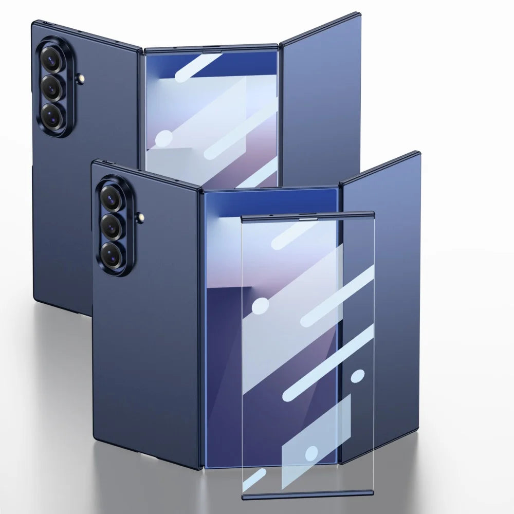 Samsung Galaxy Z TriFold Ultra-Thin Glass Case – Full Coverage Design