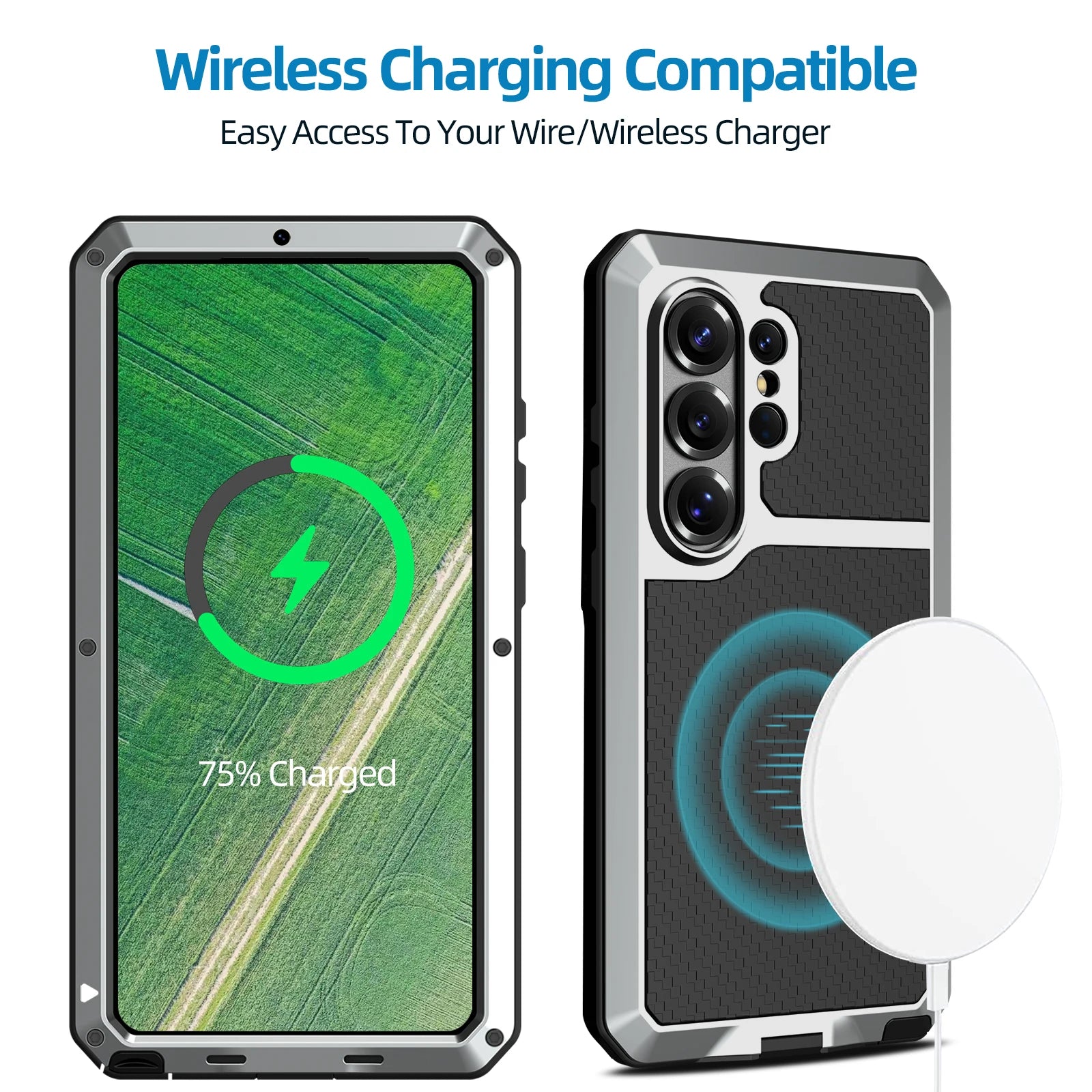 Samsung Galaxy S26 Ultra 360° Armor Case – Metal Frame & Glass Protection - Odin case