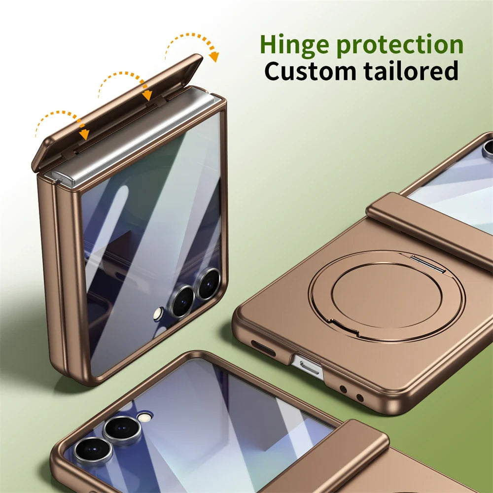MagSafe Magnetic Armor Case with Screen Protection for Samsung Galaxy Z Flip 8