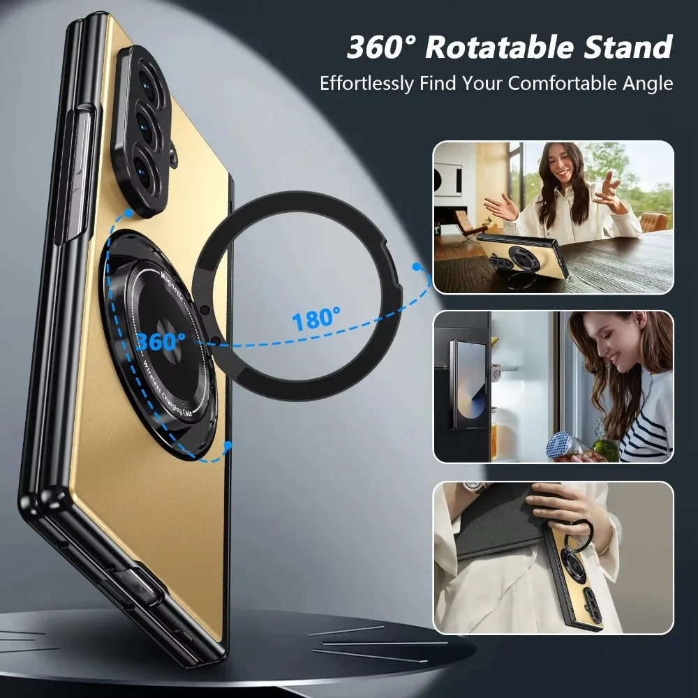 Samsung Galaxy Z Fold 8 MagSafe Ring Stand Case