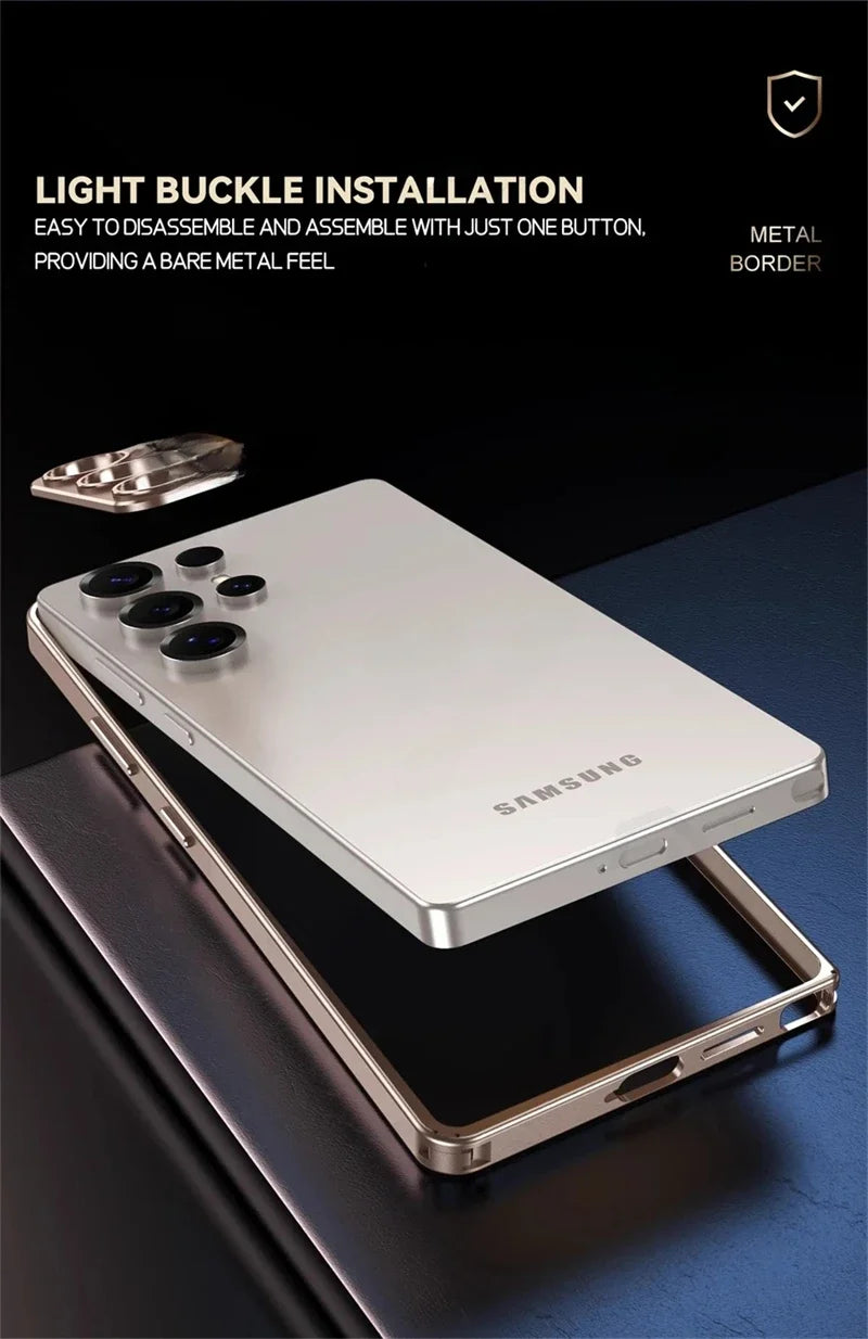 Aluminium Alloy Frame Bumper Case for Samsung Galaxy S Series