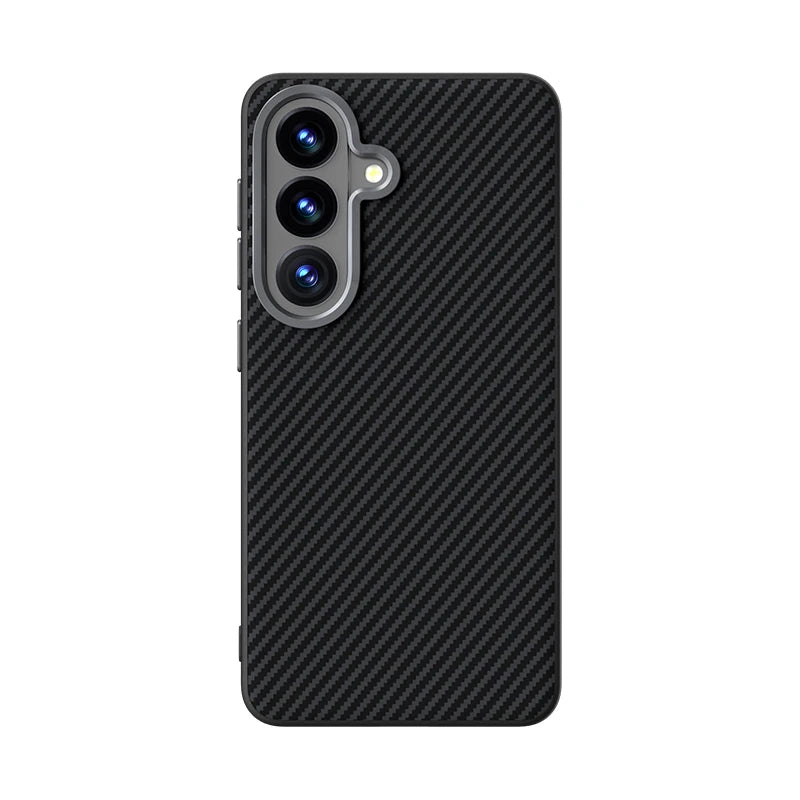 Samsung Galaxy S26 Ultra MagSafe Carbon Fiber Case – Green Texture Cover
